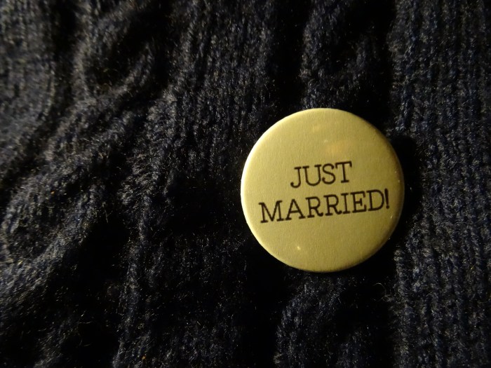 married badge